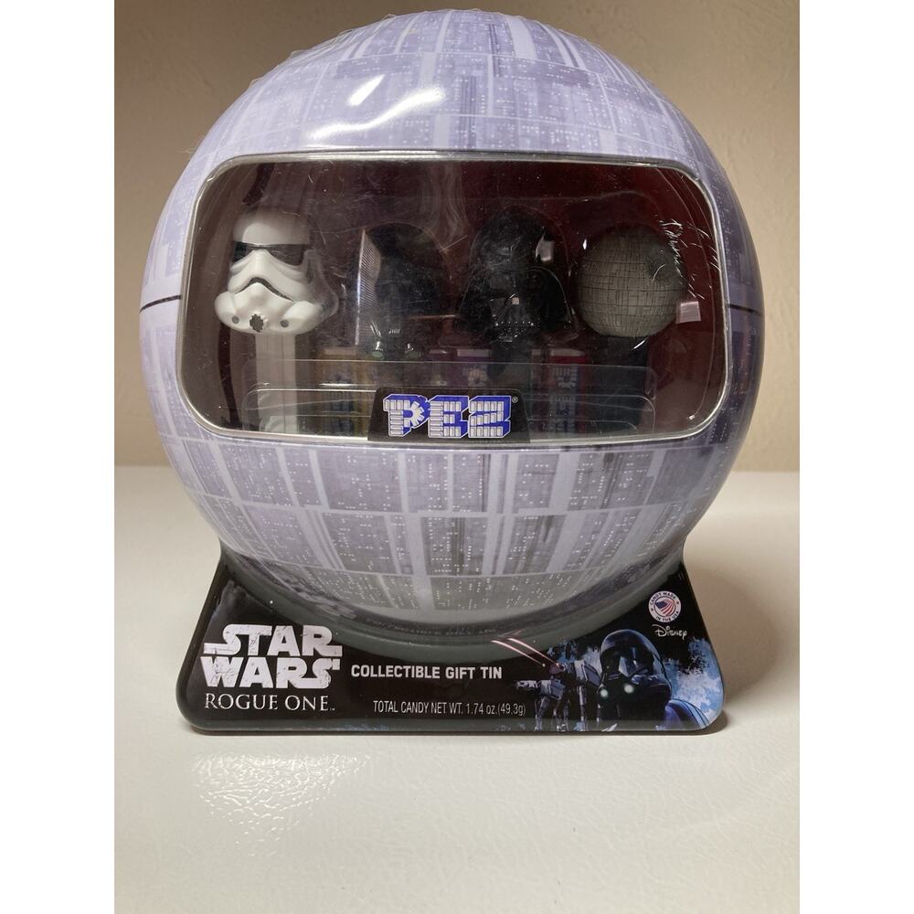 Disney Star Wars Rogue One PEZ Gift Set in Collectible Death Star Tin Sealed NEW